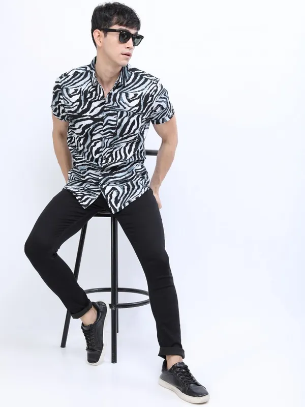  Ketch Men Black Skinny Fit Clean Look Jeans