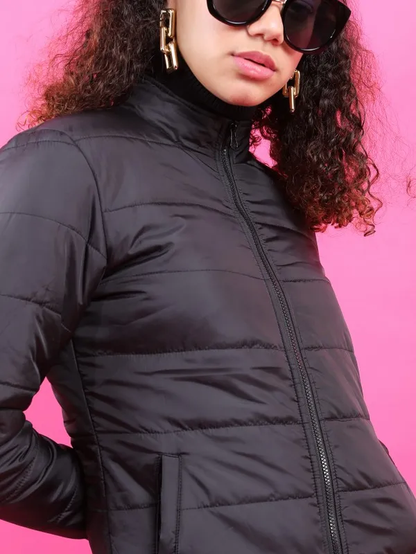 Women Solid Jacket
