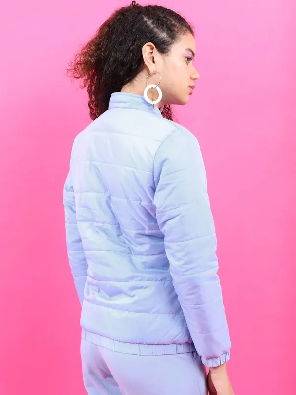  Tokyo Talkies Women Blue Puffer Jacket Jackets
