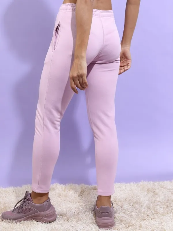  Tokyo Talkies Women Purple Slim Fit Track Pants