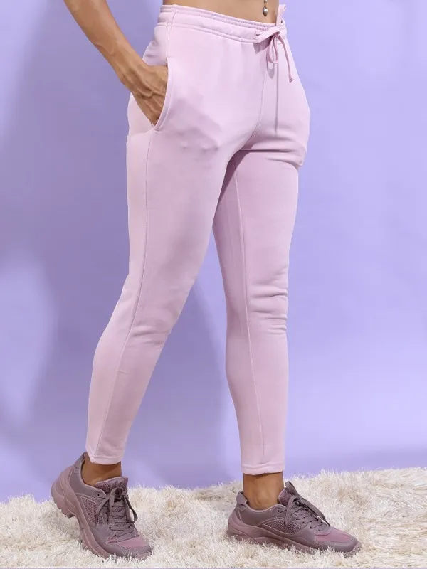  Tokyo Talkies Women Purple Slim Fit Track Pants