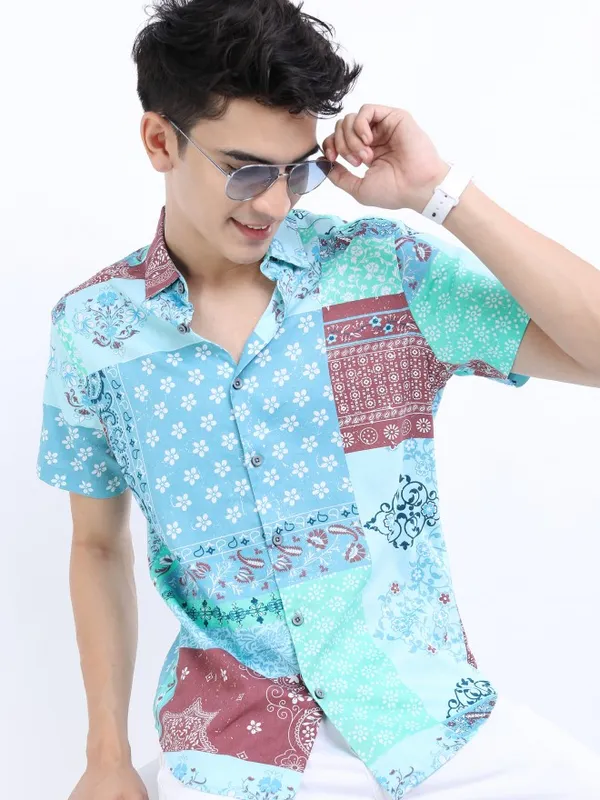 Men Slim Fit Casual Shirt