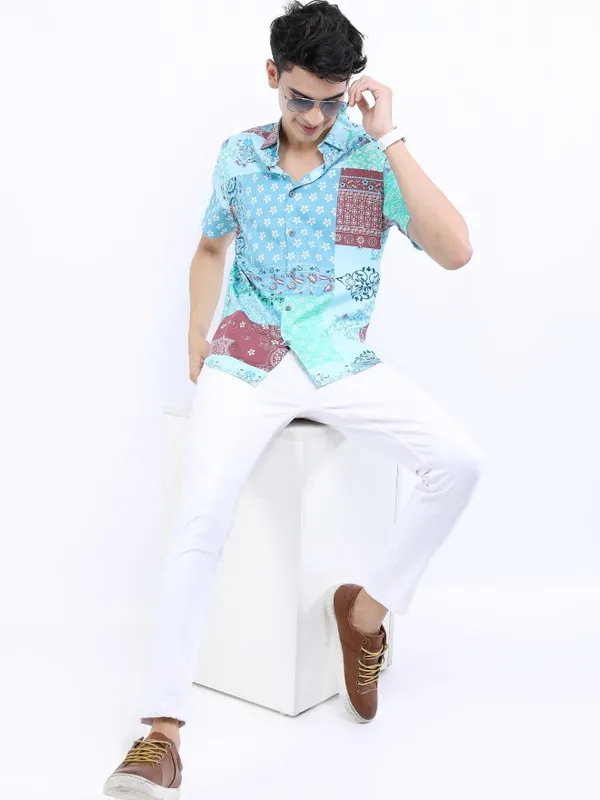 Men Slim Fit Casual Shirt