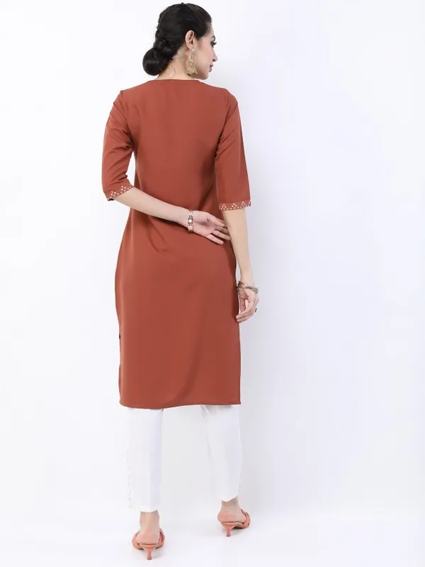Printed Straight Kurta