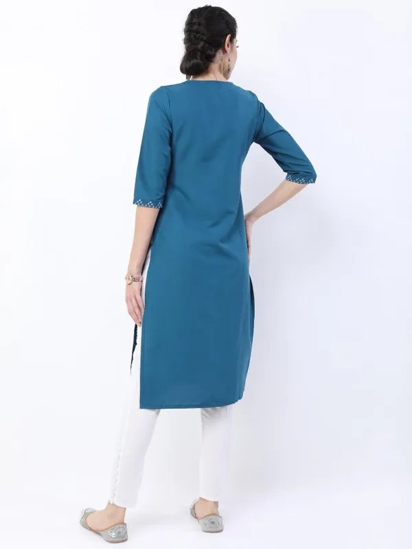 Printed Straight Kurta