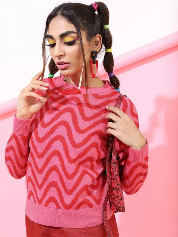 Women Printed Sweaters