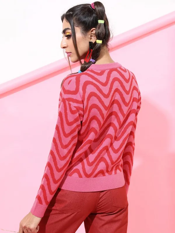 Women Printed Sweaters