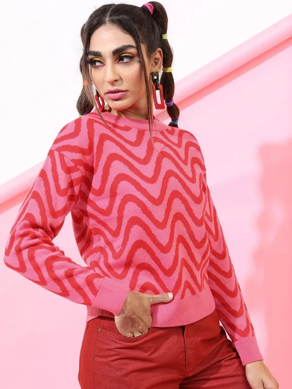 Women Printed Sweaters