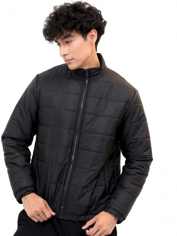 Solid Puffer Jacket
