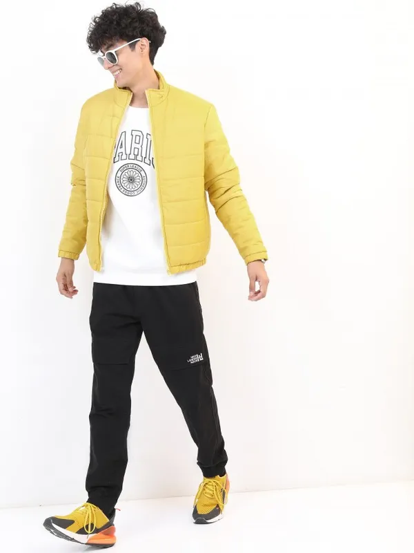 Solid Puffer Jacket