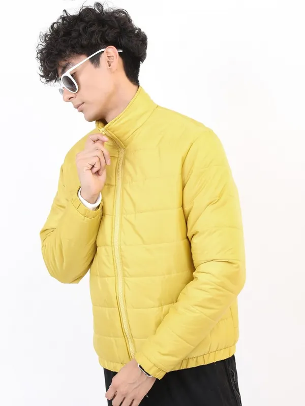 Solid Puffer Jacket