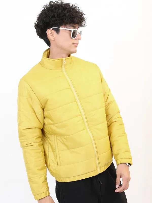 Solid Puffer Jacket