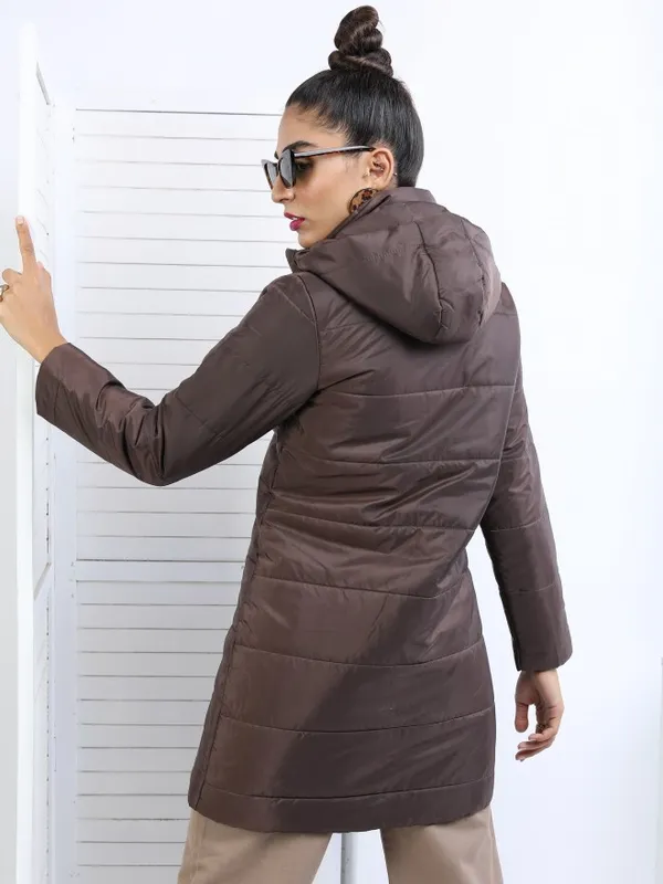  Tokyo Talkies Women Brown Puffer Jacket Jackets