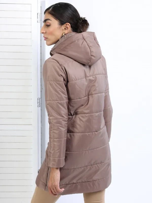  Tokyo Talkies Women Brown Puffer Jacket Jackets