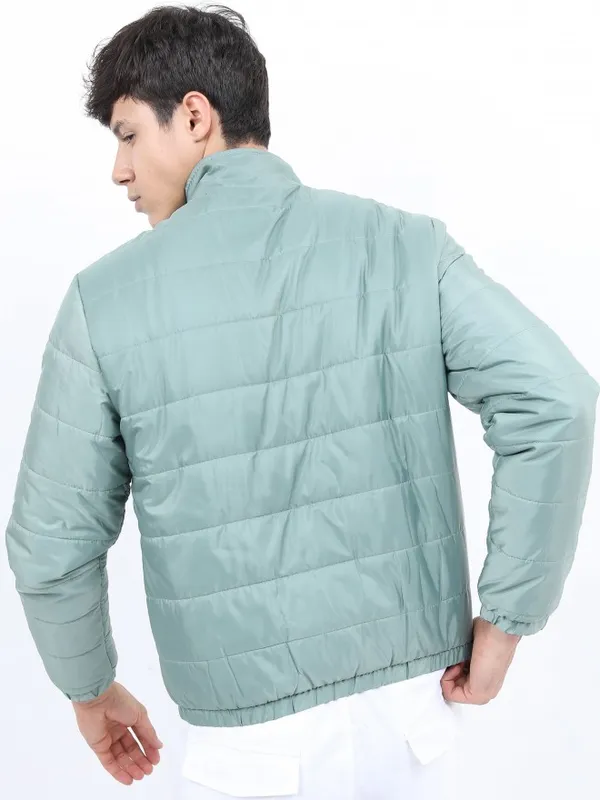 Men Solid Jacket