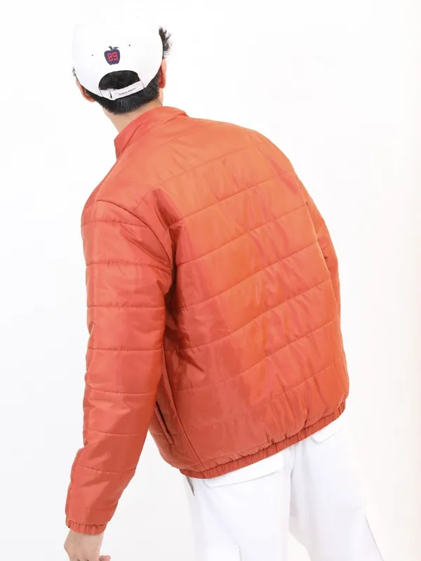 Solid Puffer Jacket