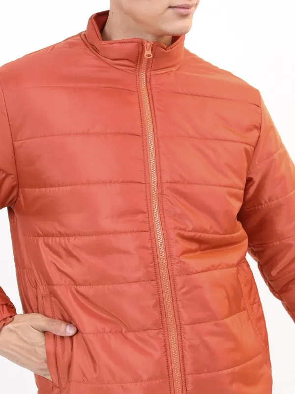 Solid Puffer Jacket