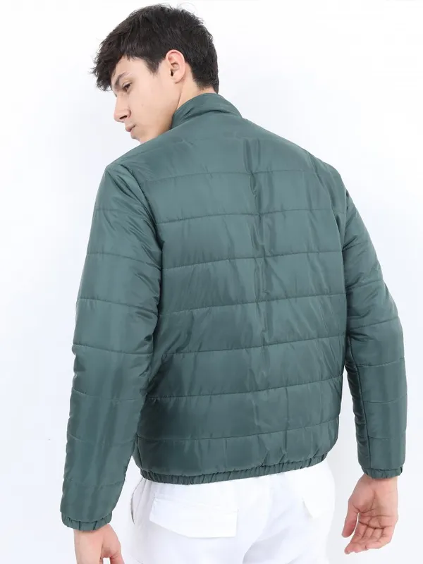 Men Solid Jacket