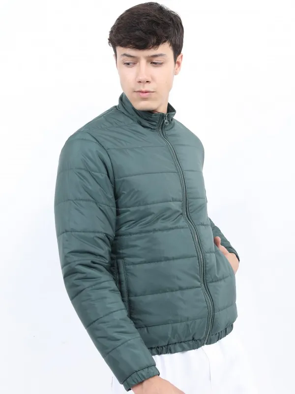 Men Solid Jacket