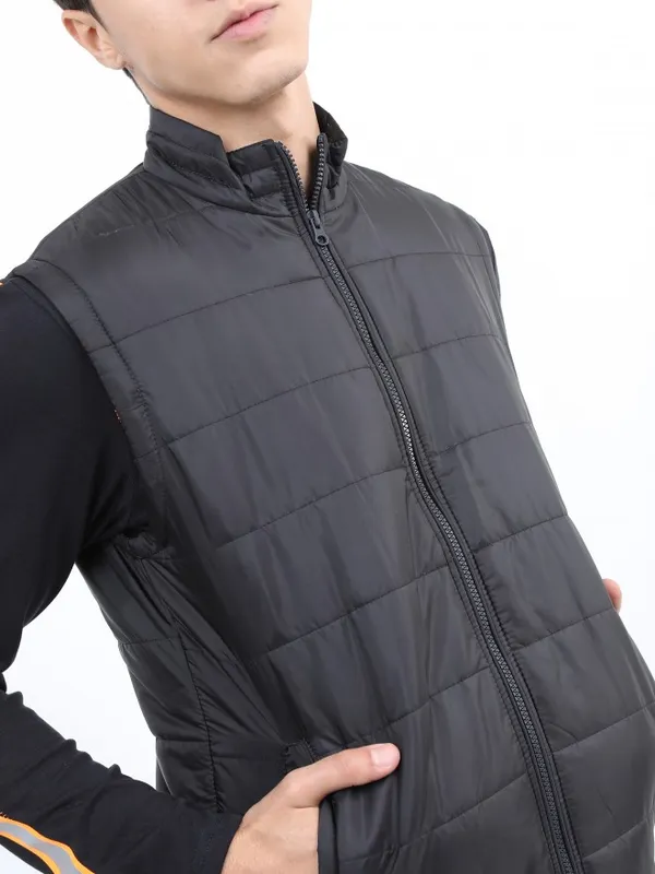 Men Solid Jacket
