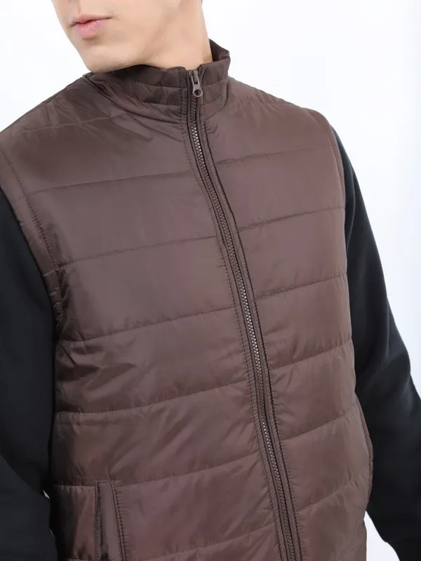 Men Solid Jacket
