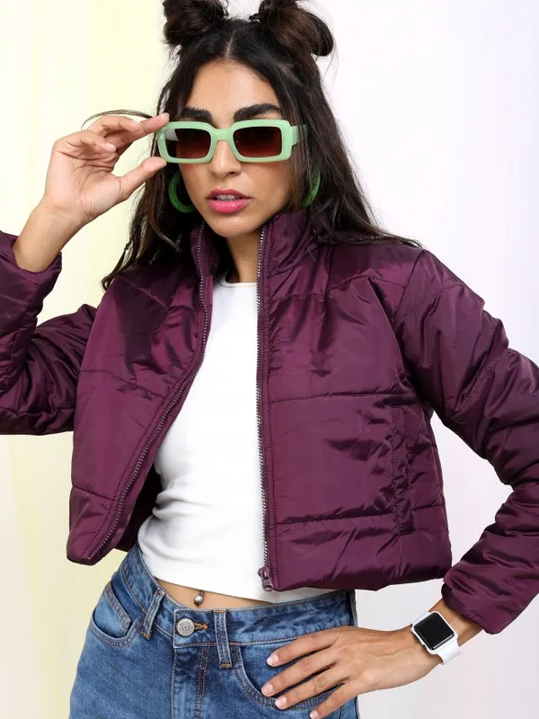 Women Solid Jackets