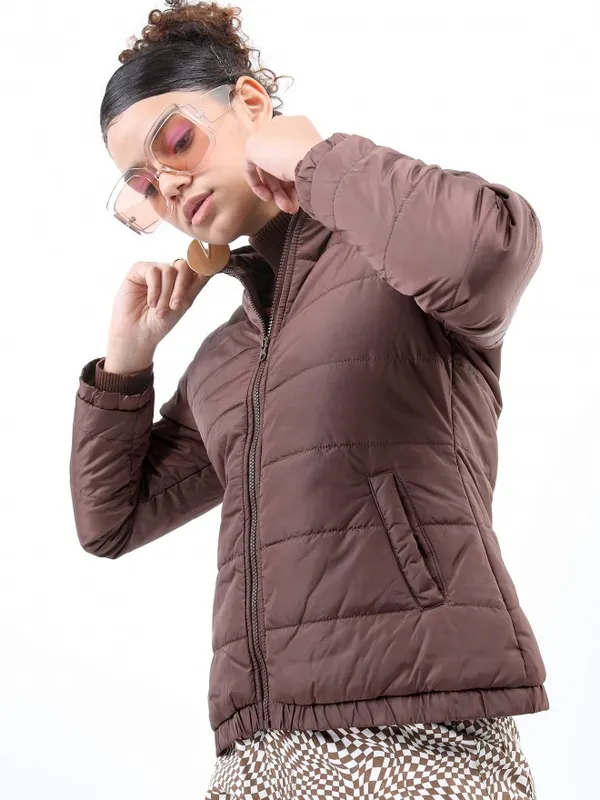 Women Solid Jacket