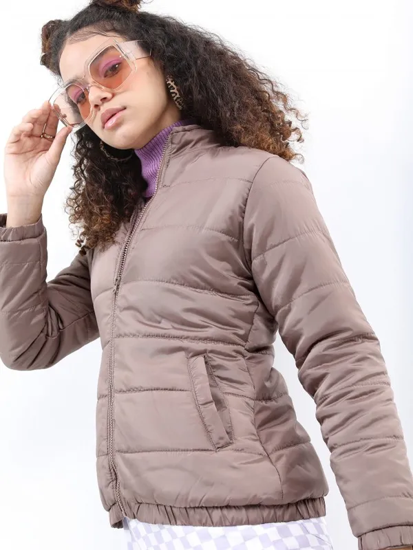 Women Solid Jacket