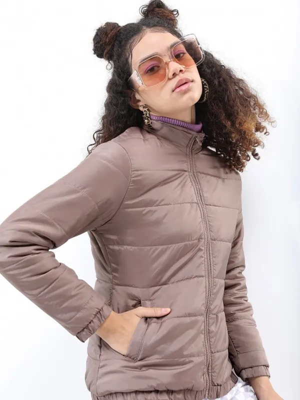 Women Solid Jacket