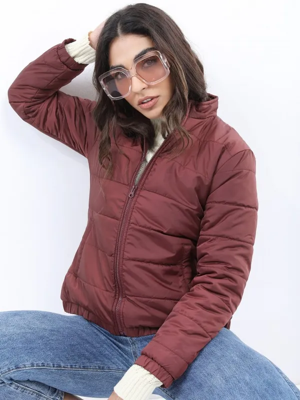 Women Solid Jackets