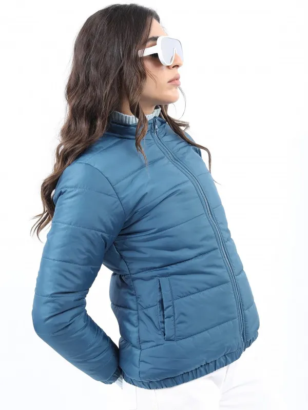 Women Solid Jacket