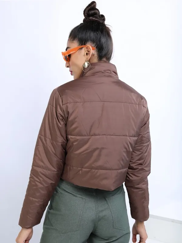 Women Solid Jacket