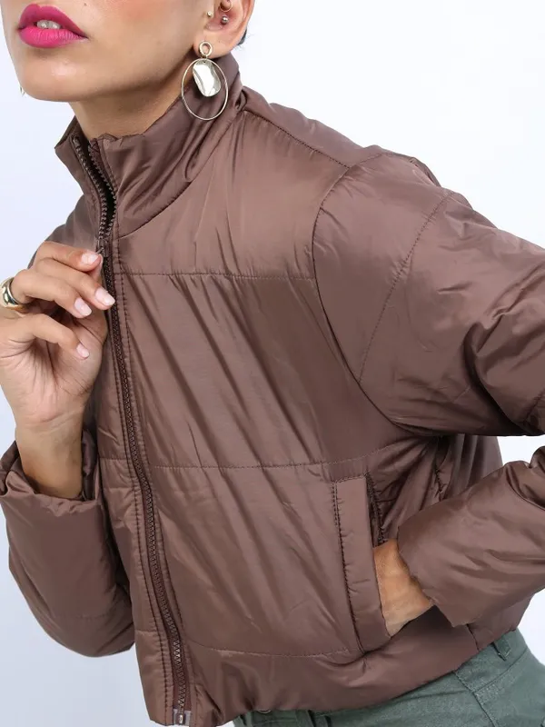 Women Solid Jacket