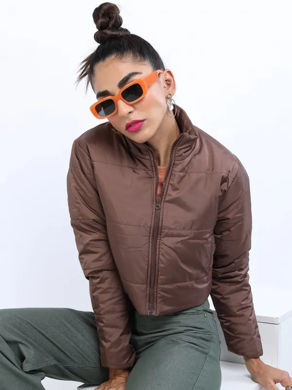 Women Solid Jacket