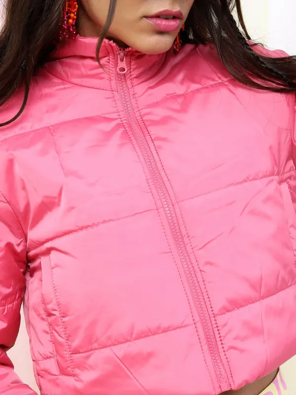 Women Solid Jacket