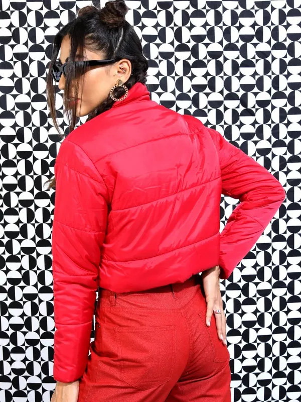 Women Solid Jacket