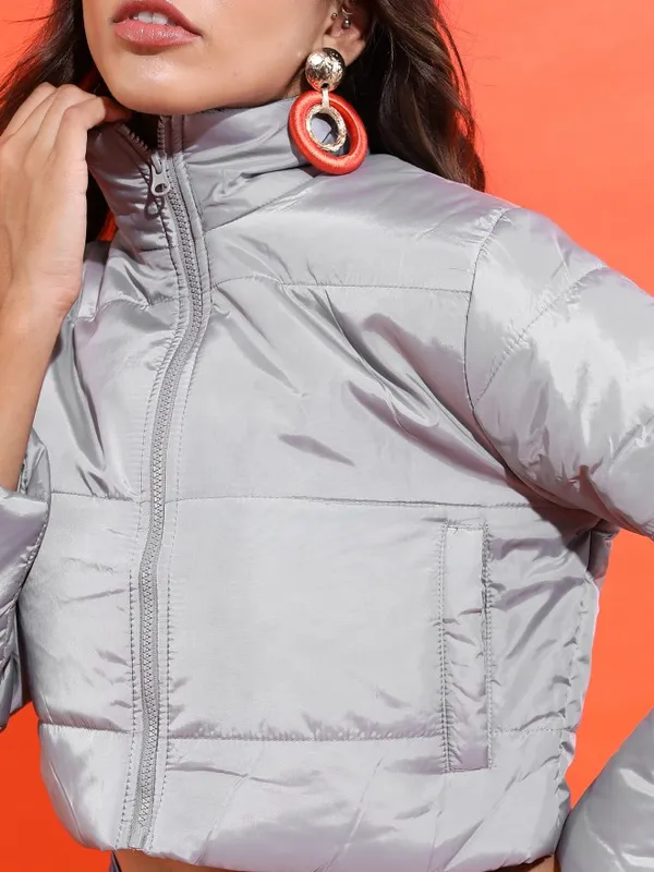 Women Solid Jacket