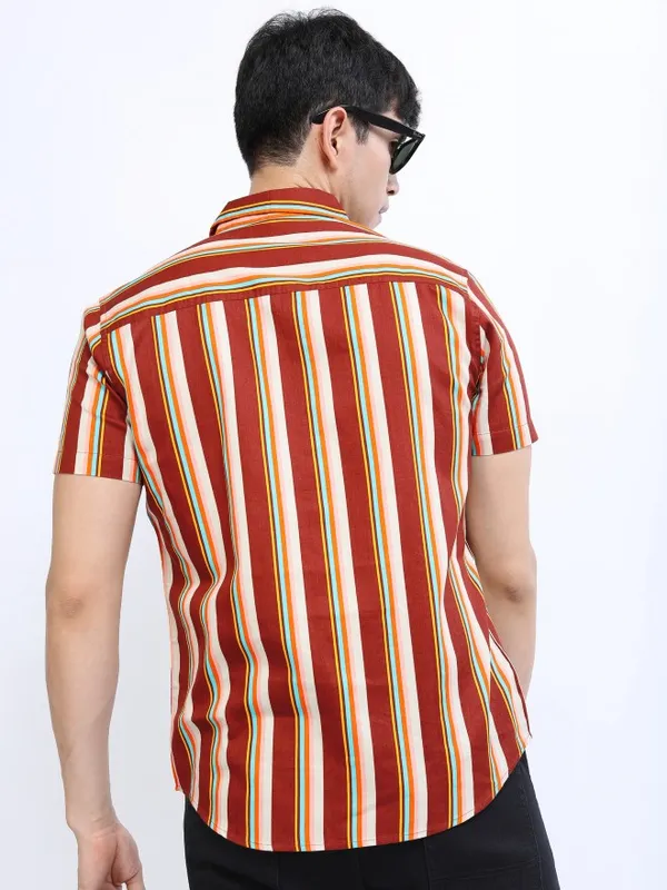 Men Slim Fit Casual Shirt