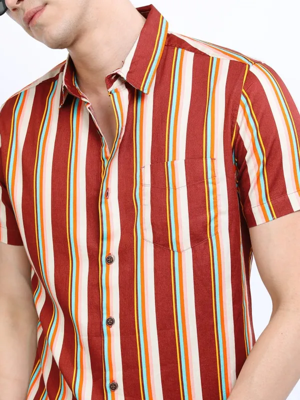 Men Slim Fit Casual Shirt