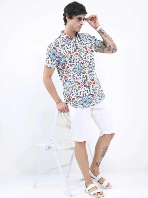 Men Slim Fit Casual Shirt