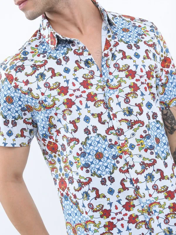 Men Slim Fit Casual Shirt