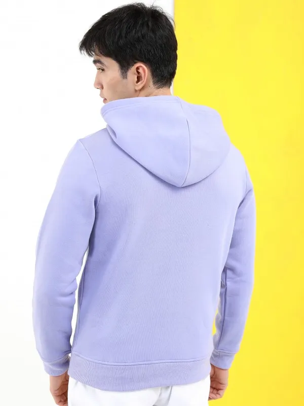  Highlander Men Lavender Hood Pullover Sweatshirts