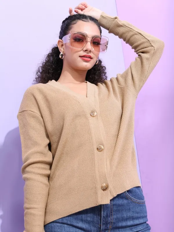 Women Solid Sweaters
