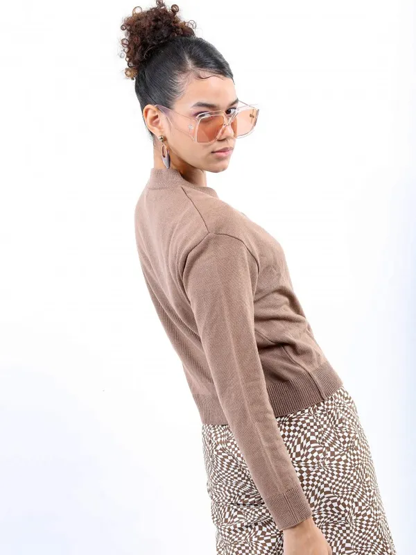 Women Solid Sweaters