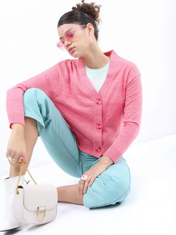 Women Solid Sweaters