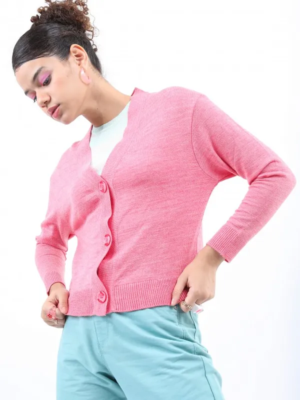 Women Solid Sweaters