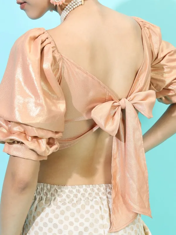  Vishudh Women Orange Solid Regular Tops