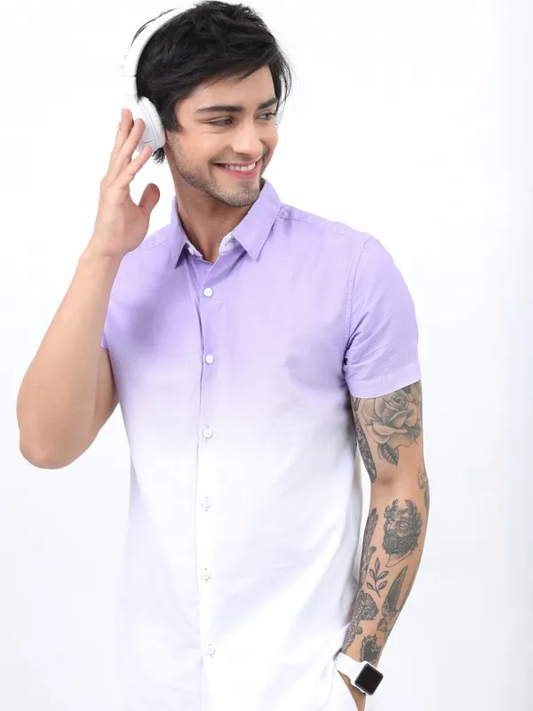  Ketch Men Multi Colourblocked Slim Fit Casual Shirts