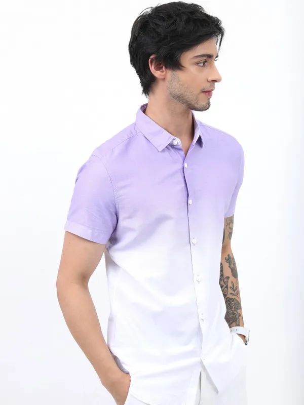  Ketch Men Multi Colourblocked Slim Fit Casual Shirts