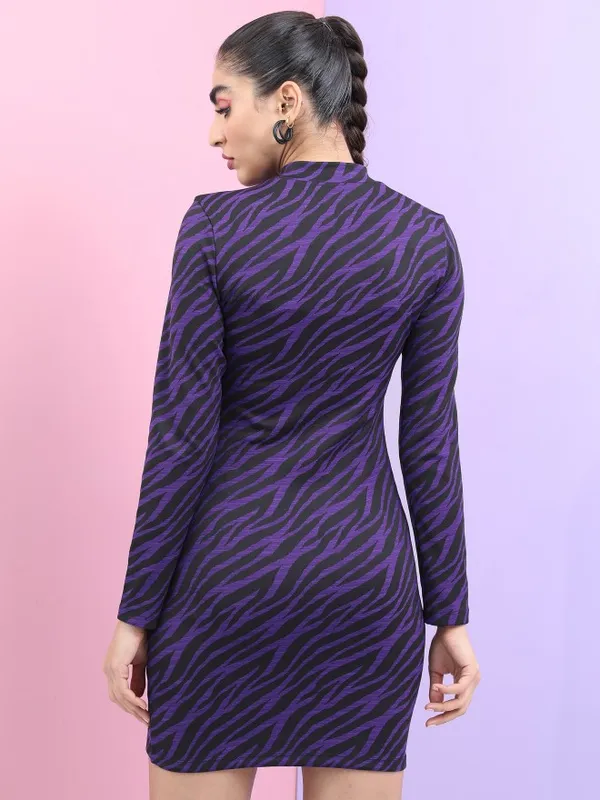  Tokyo Talkies Women Multi Self Design Bodycon Dresses